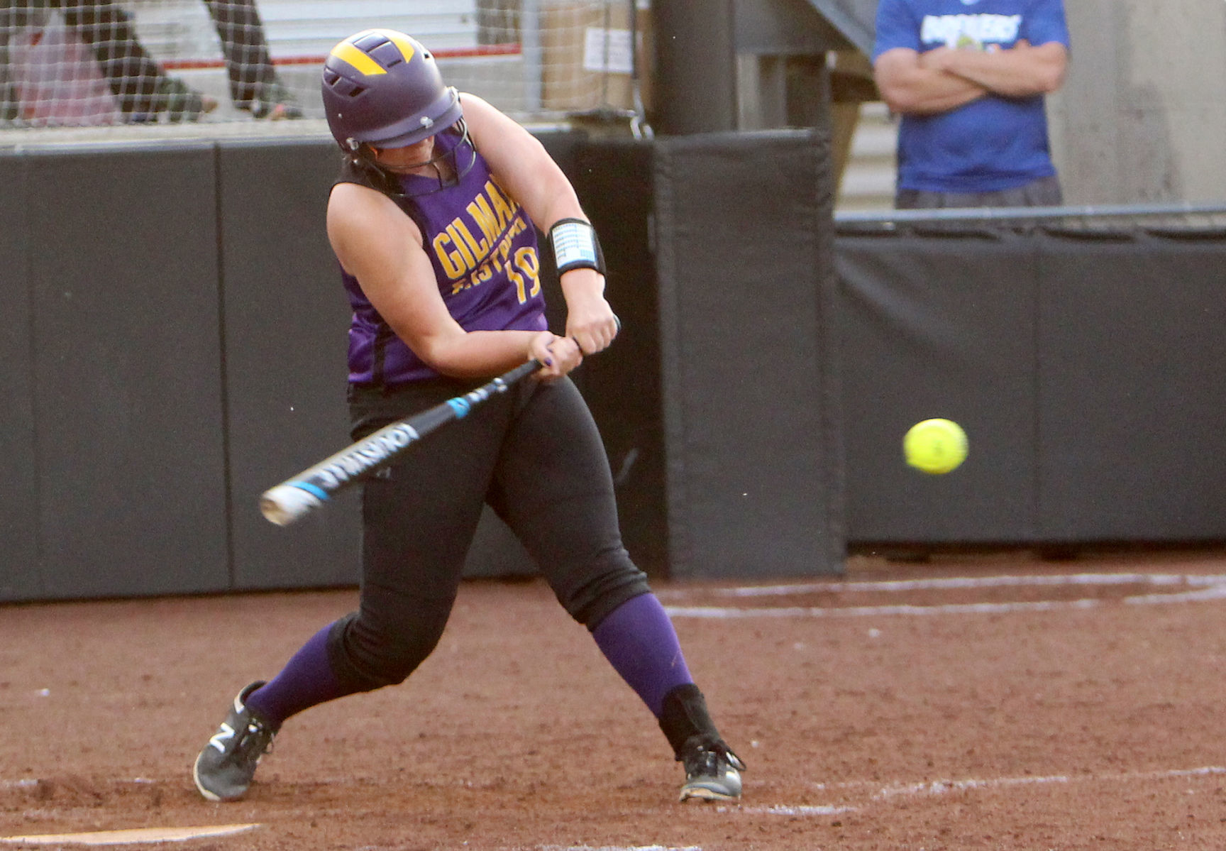 Gilman vs Blair-Taylor softball at Division 5 state semifinals 6-6-19